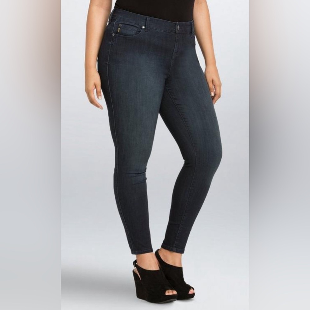 Torrid Premium Stretch Ultra Skinny Jeans - Dark Wash